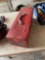 Red toolbox with misc items