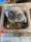 Small sink with plumbing items