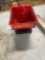 Hand held lawn fertilizer