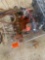 Bench chain vise and gauges