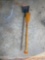 Shovel and oar
