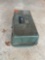 Empty green toolbox