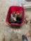 Plastic wheels, putty knife, piston ring set, and more