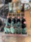 Vintage coke wooden carry case with vintage bottles