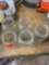 5 Mason jars