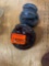 Blue Glass electrical insulators
