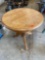 Round side table