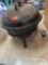 Propane cooking stand with lid