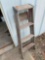Wooden step ladder