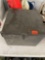 Metal box with drawers and misc Hardware