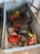 Goggles, welding hood, funnels, solder, copper tubing and more