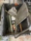 Tote with sledge hammer, Hydraulic connectors, and much more