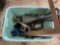 speed square, funnel, Paint canister, shovel and more
