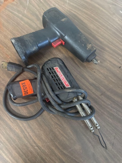 Corded solder gun and misc tool