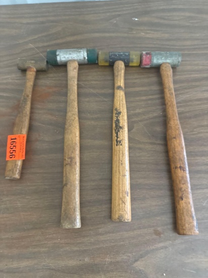 4 mallets