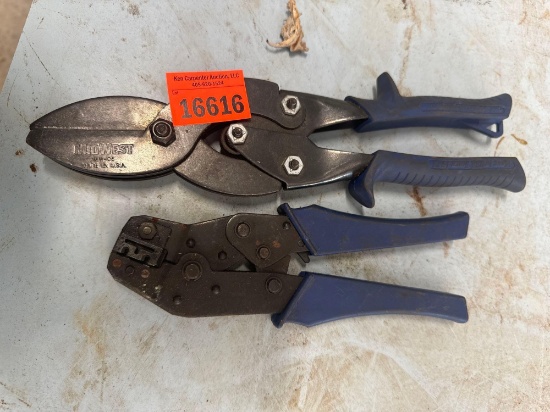 Blade crimper and cutters
