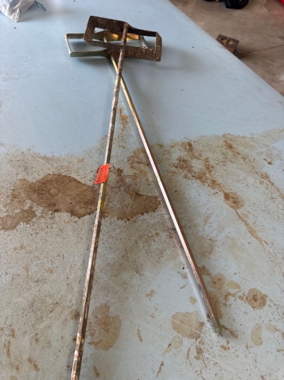 Metal paint stir bits