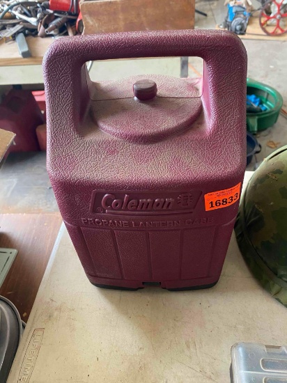 Coleman lantern in case