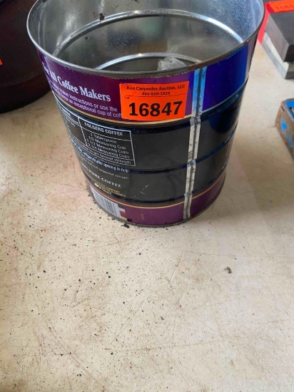 Coffee can with misc bullets