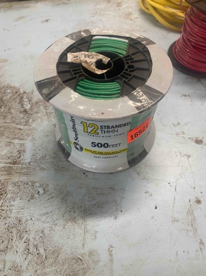 Roll of southwire brand 12 gauge stranded THHN wire