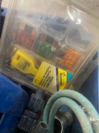 Blade fuses, grinding wheels, liquid cement and more
