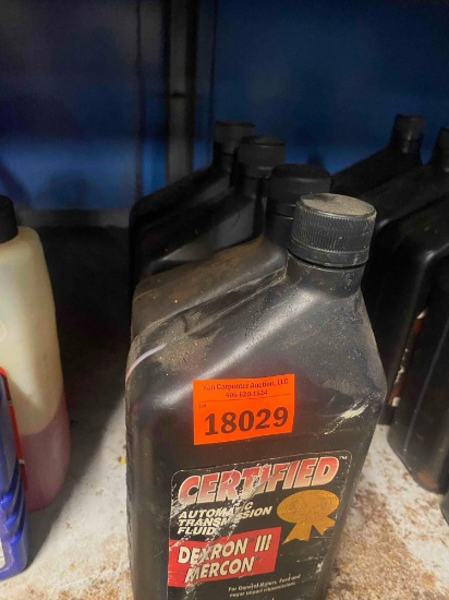 3 Transmission fluid Contents unknown