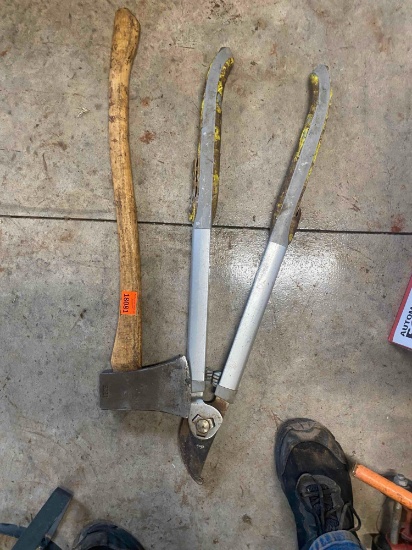 Axe and loppers