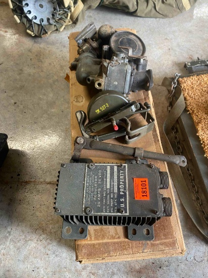 Regulator and other military items