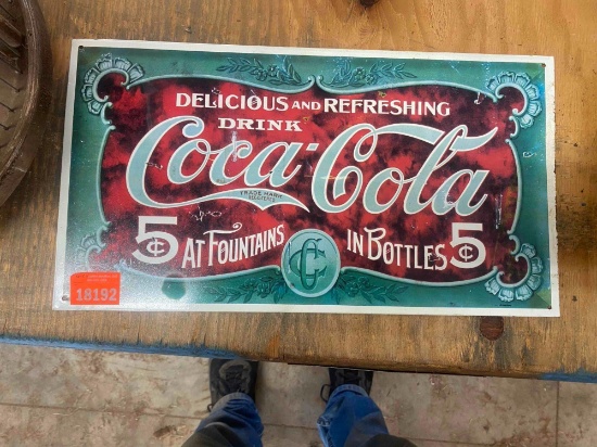 Coke sign