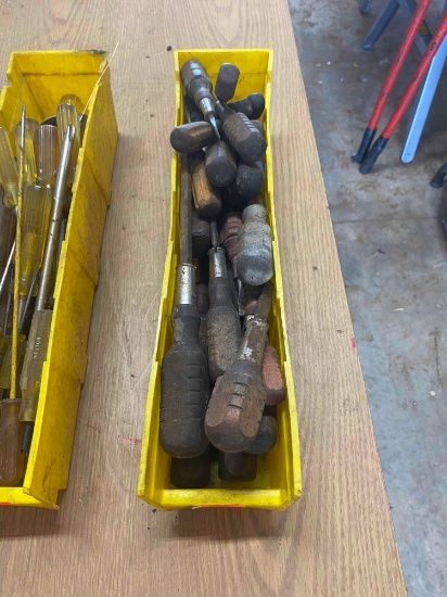 Various screwdrivers