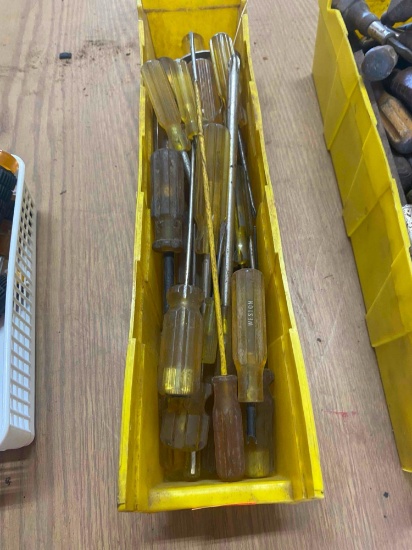 Various screwdrivers