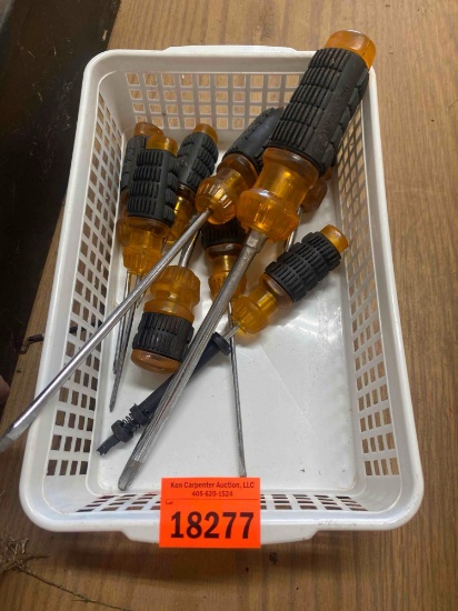 Various screwdrivers