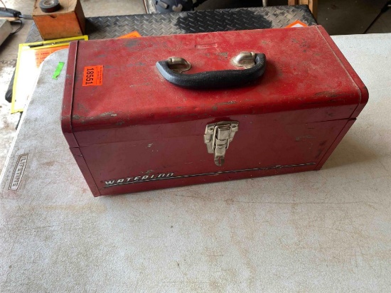 Toolbox with misc items