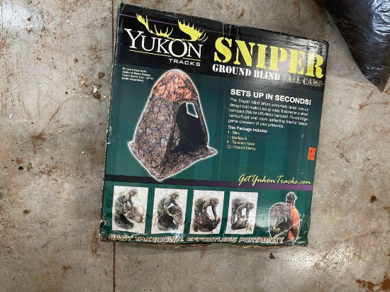 Sniper ground blind
