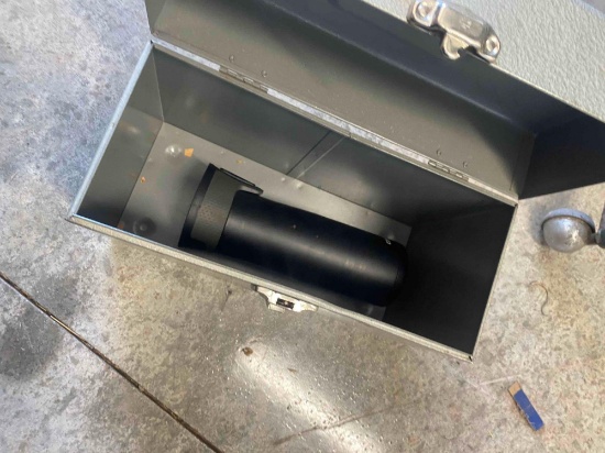 Metal box with cup