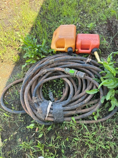 Cord and gas cans