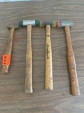 4 mallets