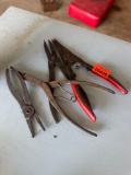 Snap ring pliers