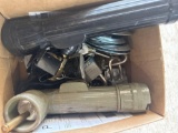 Flash lights, locks
