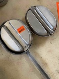 Camping pan with silverware 2 times the money