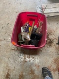 Plastic wheels, putty knife, piston ring set, and more