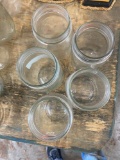 5 mason jars