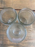 3 mason jars