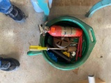 Grease gun, fire extinguisher,and more