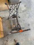 Singer sewing machine base