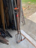 Pitch fork and rake