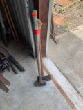 Axe and sledge hammer