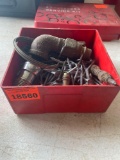 Black pipe fittings, screws and other hardware items