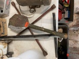 Water key, 4 way tire tool, small shovel