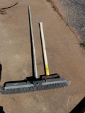 Shop broom and ax